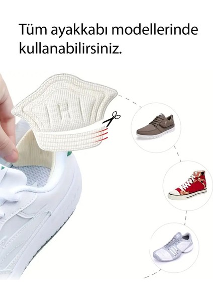 Ayakkabı Topuk Vurma Önleyici Daraltma Küçültme Pedi Yastığı Terliği Medikal Tabanlık