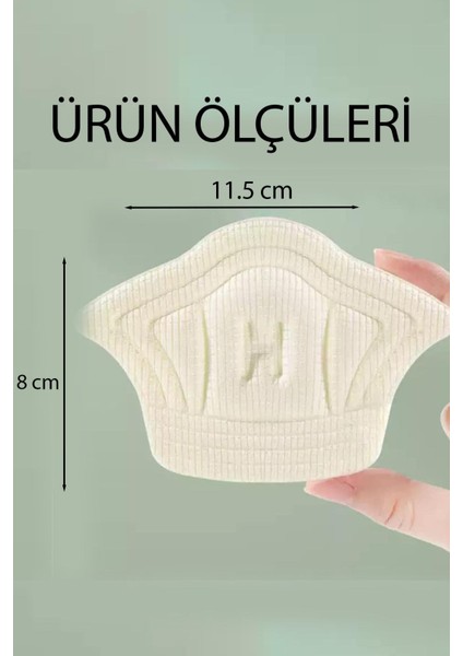 Ayakkabı Topuk Vurma Önleyici Daraltma Küçültme Pedi Yastığı Terliği Medikal Tabanlık