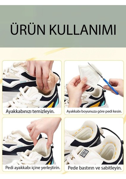Ayakkabı Topuk Vurma Önleyici Daraltma Küçültme Pedi Yastığı Terliği Medikal Tabanlık