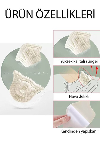 Ayakkabı Topuk Vurma Önleyici Daraltma Küçültme Pedi Yastığı Terliği Medikal Tabanlık