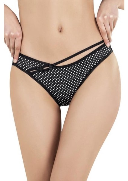 X-Lady Puantiyeli Bikini Külot Slip 1655