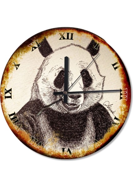 Yuvarlak Tasarım Duvar Saati, Beyaz, 50x50 cm, şık ve modern dekor ürünü