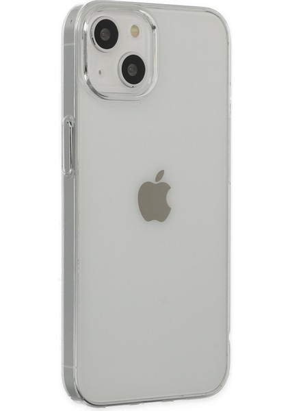 iPhone 14 Kılıf Pc Sert Şeffaf Kılıf Mika Kılıf Sararmaz Kılıf Slim Ince Kılıf - Şeffaf fiyatları