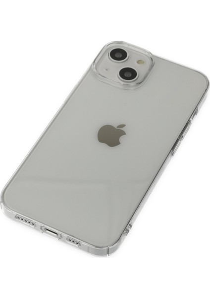 iPhone 14 Kılıf Pc Sert Şeffaf Kılıf Mika Kılıf Sararmaz Kılıf Slim Ince Kılıf - Şeffaf indirimleri