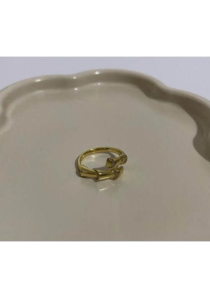 Ayarlamalı Bambo Gold Yüzük fırsatları