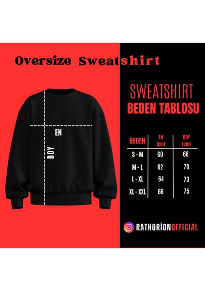 3 Iplik Antik Şıklık Siyah Unisex Oversize Sweatshirt fiyatları