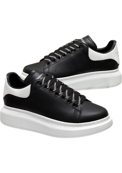 Alexander Mcqueen Men's Sneakers - Sneaker In Black/white - Alexander Mcqueen Erkek Sneak fırsatları