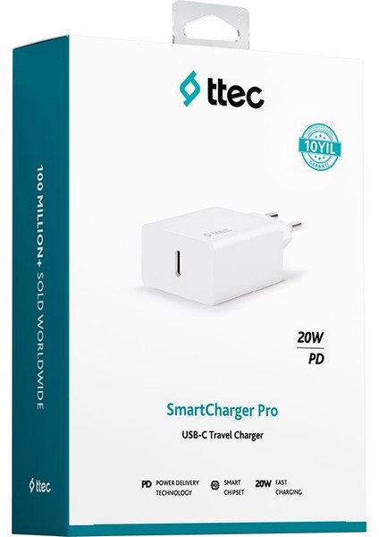 Smartcharger Pro 20W/PD