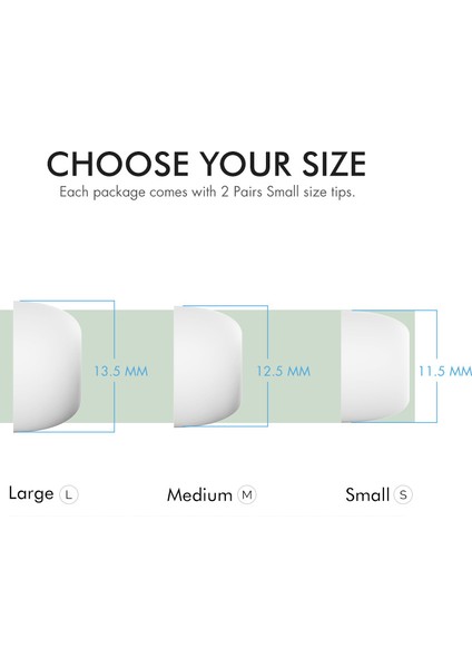 Apple Pro/ Pro 2 Silikon Bluetooth Kulaklık Kulak Kapakları Için Bir Çift Kulaklık Uçlarının Değiştirilmesi, Boyut: L-Siyah (Yurt Dışından) fırsatları