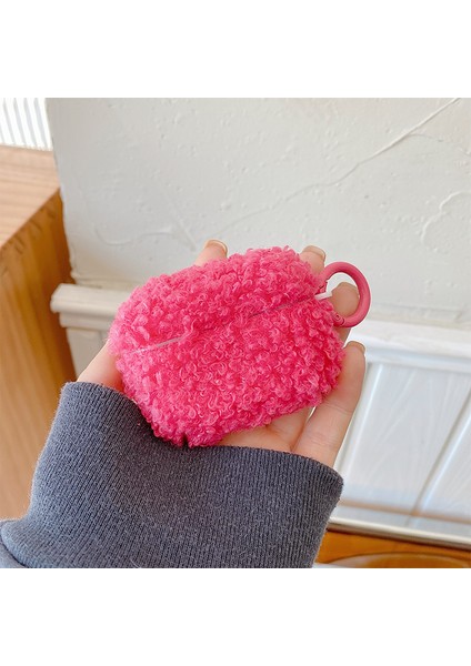 Apple Pro Şarj Kutusu Kapağı Için Fluff + Tpu Kapak Tokalı Bluetooth Kulaklık Koruyucu-Gül (Yurt Dışından) fiyatları