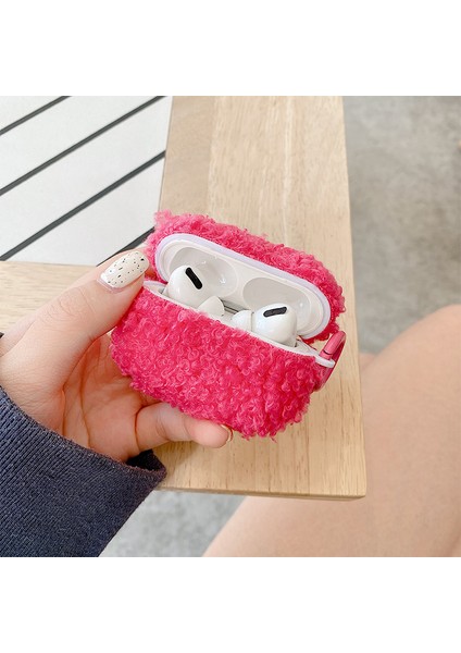 Apple Pro Şarj Kutusu Kapağı Için Fluff + Tpu Kapak Tokalı Bluetooth Kulaklık Koruyucu-Gül (Yurt Dışından) fırsatları