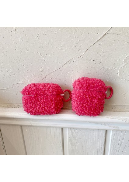 Apple Pro Şarj Kutusu Kapağı Için Fluff + Tpu Kapak Tokalı Bluetooth Kulaklık Koruyucu-Gül (Yurt Dışından) indirimleri