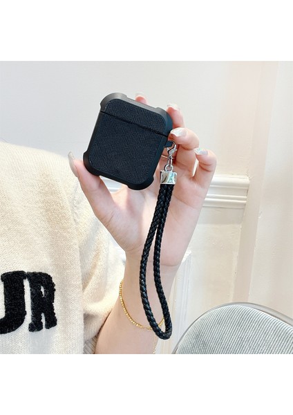 Apple Için Şarj Kutulu (2016)/(2019)/ ve Kablosuz Şarj Kutulu (2019) Bilek Askılı Tpu Kılıf-Siyah (Yurt Dışından) fiyatları