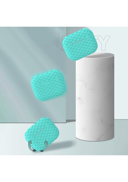 Apple Pro 2 Için Dalgalı Kenar Okyanus Tarzı Kulaklık Silikon Kılıf Bluetooth Kulaklık Anti-Damla Kapak Kordon Ile-Süt Çay (Yurt Dışından) fırsatları