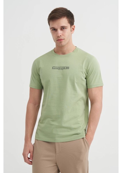 Yeşil Erkek T-Shirt 4187