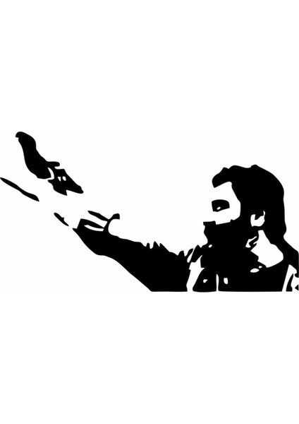 Autosticker^#ahmet Kaya Tasarım Sticker (Oto-Motor-Laptop-Duvar-Dekor) 30 x 18 cm