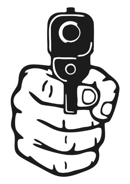 Autosticker^#atış Talimi (Duvar-Tekne-Vitrin-Dekor) Sticker 52 x 36 cm