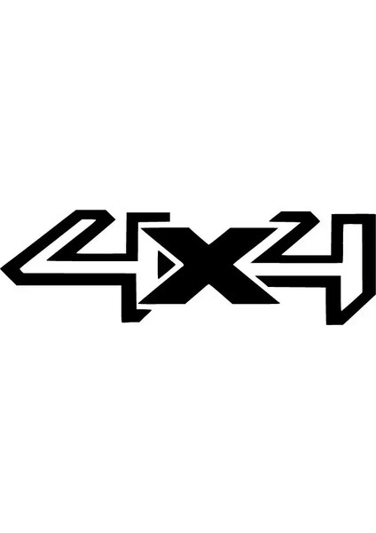 Autosticker^#4x4 Sticker Duvar Dekor Sticker 40 x 12 cm