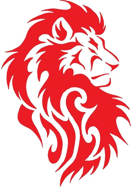Autosticker^#aslan Başı Tasarım Sticker (Oto-Motor-Laptop-Duvar-Dekor) 30 x 45 cm fiyatları