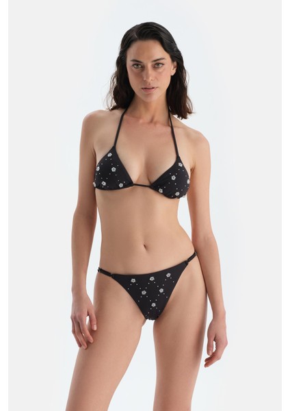 Siyah Spagetti Bikini Alt fırsatları