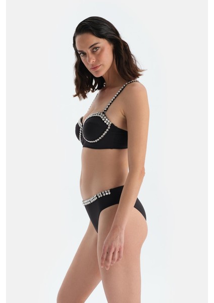 Siyah Normal Bel Bikini Alt modelleri