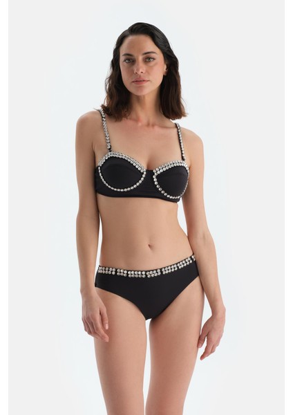 Siyah Normal Bel Bikini Alt fırsatları