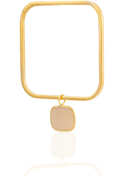 22 Ayar Altın Kaplama Zirkon Taşlı Ayarlanabilir Vintage Bilezik