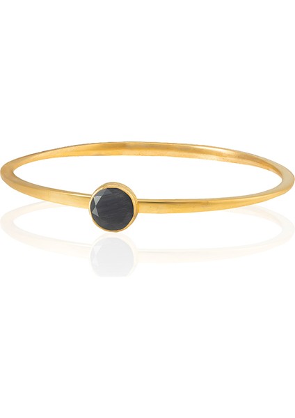 Zirkon Taşlı Ayarlanabilir 22 Ayar Altın Kaplama Bilezik