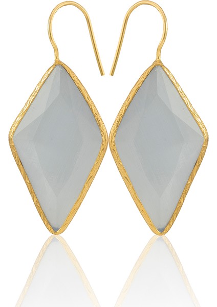 22 Ayar Altın Kaplama Vintage Küpe -El Işçiliği ve Hipoalerjenik Küpe