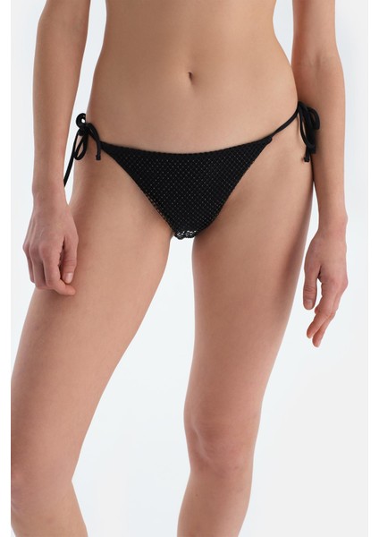 Siyah Spagetti Bikini Alt indirimleri