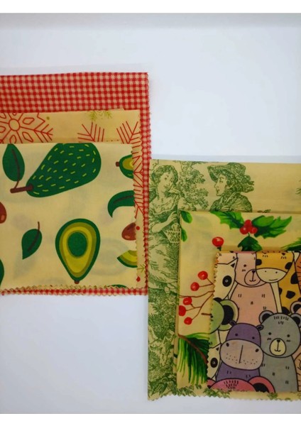 Balmumu Beeswax Saklama Bezi (40*40 Bez,30*30 Bez,25*25 Bez,20*20 Bez)