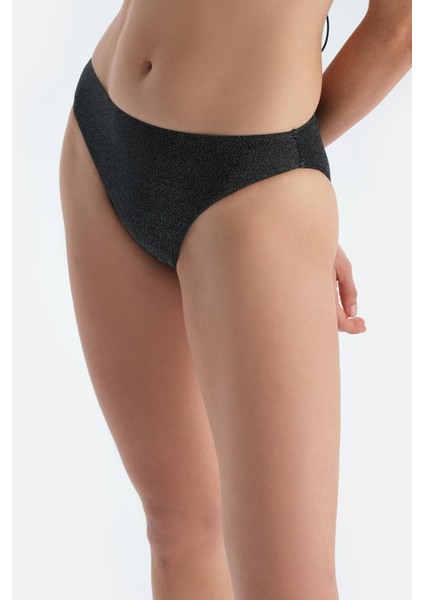 Siyah Normal Bel Bikini Alt