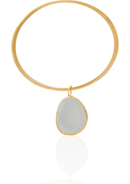 22 Ayar Altın Kaplama Zirkon Taşlı Ayarlanabilir Vintage Bilezik