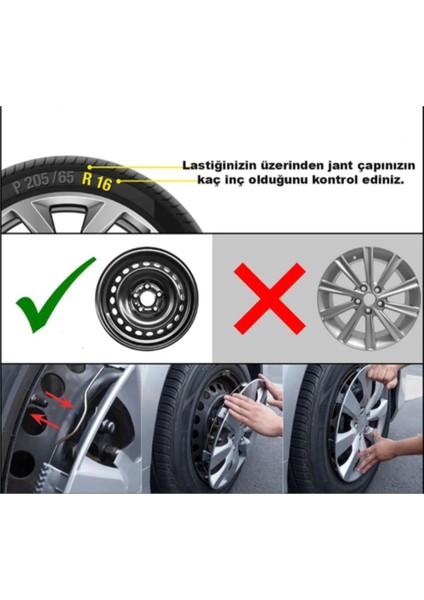 Kia 14 Inç Jant Kapağı Amblemli Gri [4 Adet Kapak] 129 CVL-G442 indirimleri