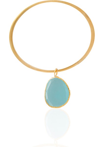 22 Ayar Altın Kaplama Zirkon Taşlı Ayarlanabilir Vintage Bilezik