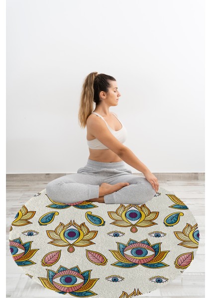 Yoga, Meditasyon,burçlar ve Mandala Temalı, Meditasyon Halısı 97 fırsatları