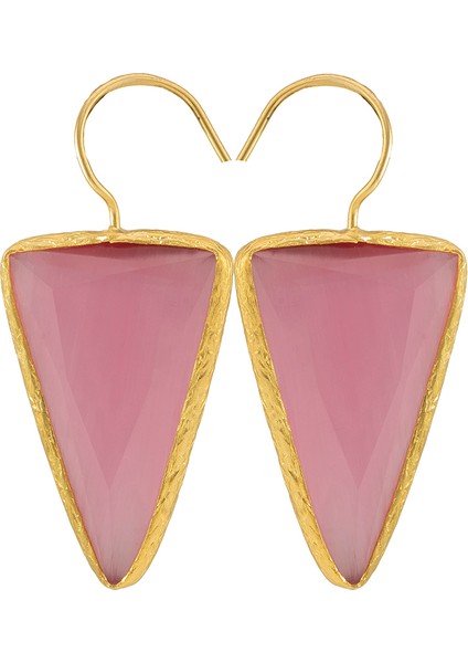 22 Ayar Altın Kaplama Vintage Küpe -El Işçiliği ve Hipoalerjenik Küpe