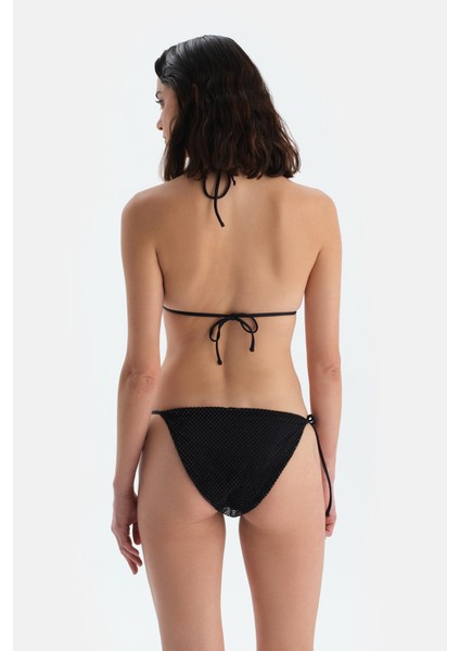 Siyah Üçgen Küçük Bikini Üst fiyatları
