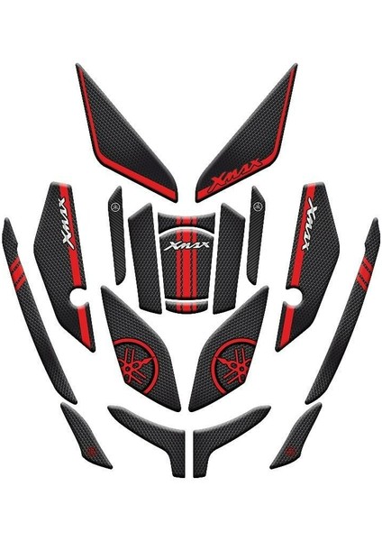 Gogo Yamaha x Max (2023-2024) Tank Pad Set 006