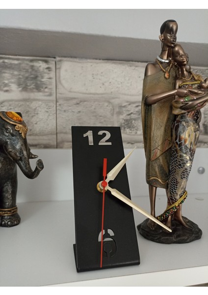 Metal Lazer Kesim Masa Saati