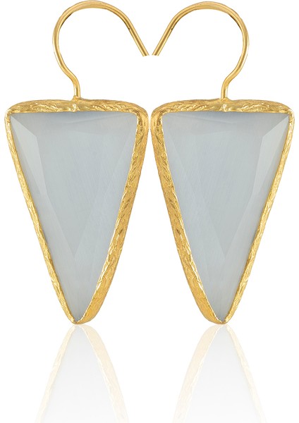 22 Ayar Altın Kaplama Vintage Küpe -El Işçiliği ve Hipoalerjenik Küpe