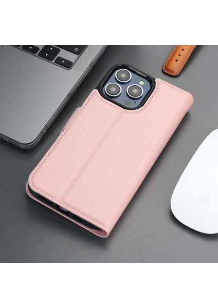 Casper Apple iPhone 16 Uyumlu Telefon Kılıfı - Mıknatıslı Ayrılabilir Cüzdanlı ve MagSafe Şarj Özellikli Pembe Renk Kişiselleştirilebilir Apple iPhone 16 Telefon Kılıfı