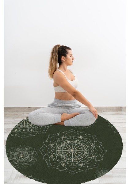 Yoga, Meditasyon,burçlar ve Mandala Temalı, Meditasyon Halısı 20