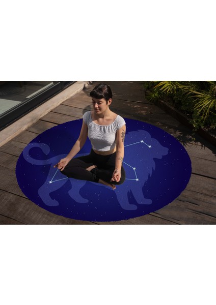 Yoga, Meditasyon,burçlar ve Mandala Temalı, Meditasyon Halısı 28
