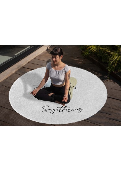 Yoga, Meditasyon,burçlar ve Mandala Temalı, Meditasyon Halısı 24