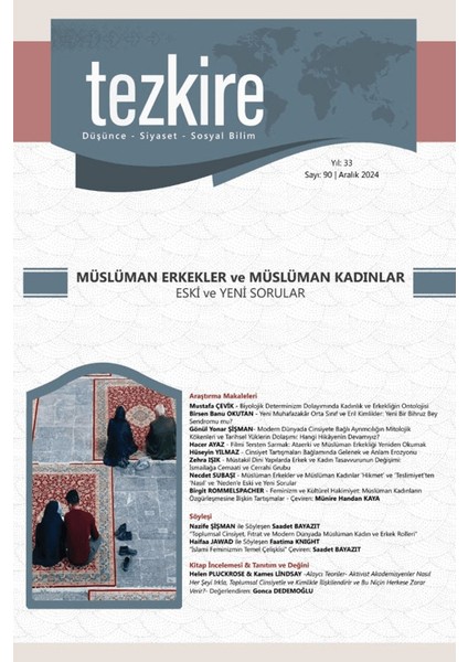Tezkire Sayı: 90 (Aralık 2024)