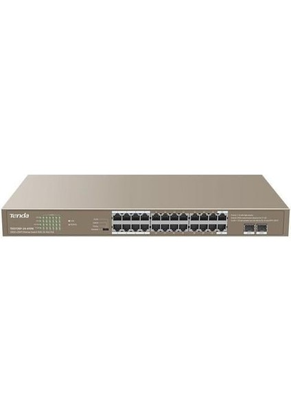 24PORT 410W Full Poe TEG1126P-24-410W Gıgabıt 2x Sfp Yönetilemez Switch