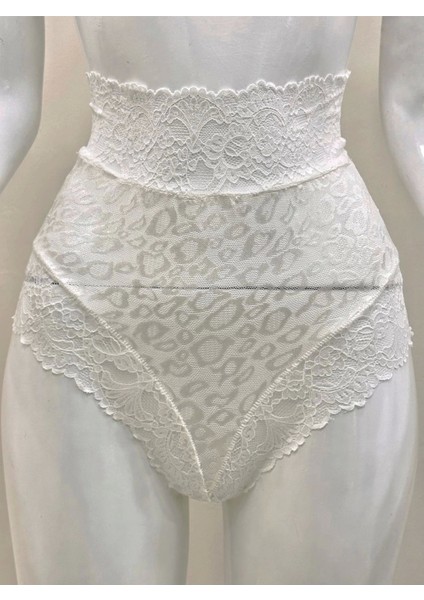 Modlive Ekru Dantelli Yüksek Bel Külot VENÜS-K1012 fiyatları