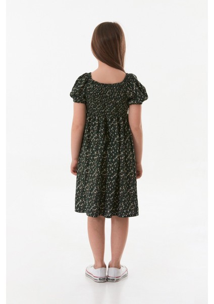 Madonna Yaka Balon Kol Kız Çocuk Elbise fırsatları