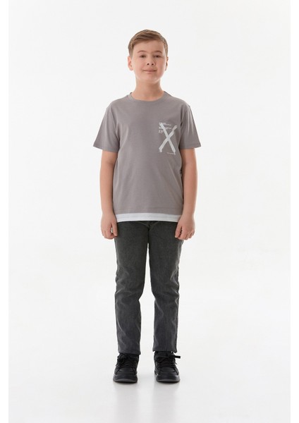 %100 Pamuk x Baskılı Erkek Çocuk Tişört fiyatları